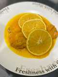 Pechuga de pollo a la naranja