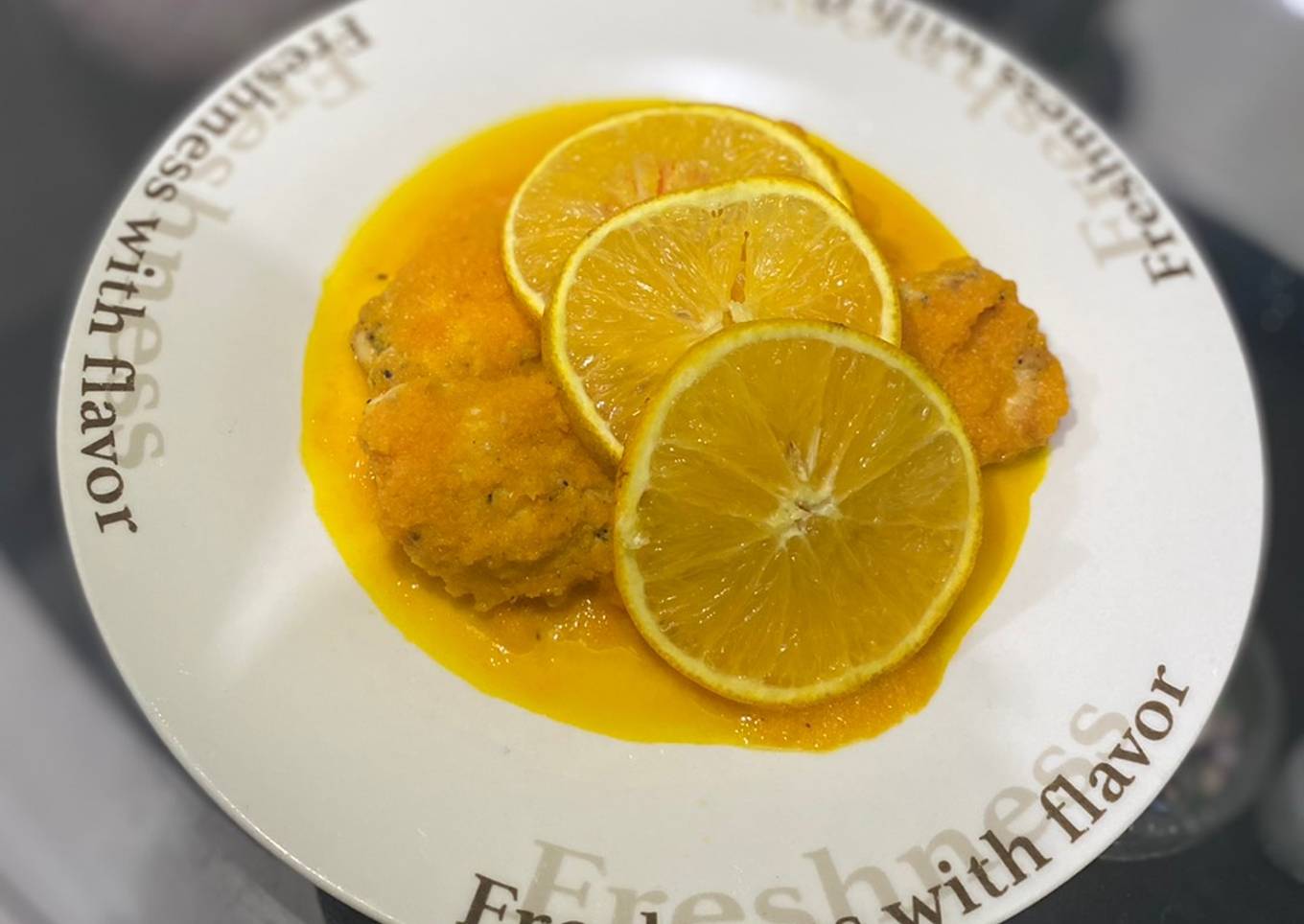 Pechuga de pollo a la naranja