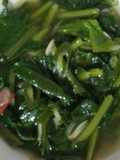 Tumis lobak licah-licah