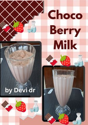 Foto resep Choco Berry Milk🍫🍓🍶