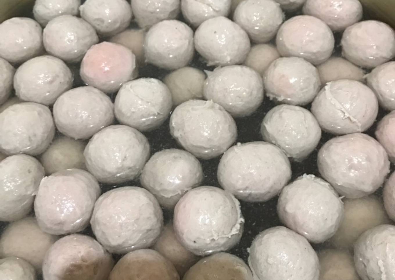 Pentol bakso kenyal dan enak