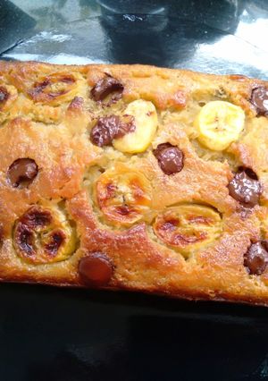 Foto resep Choco chip banana bread