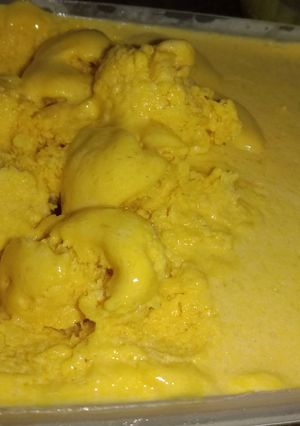Foto resep Es krim yellow pumpkin