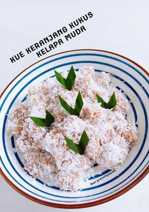 Foto resep Kue keranjang kukus kelapa