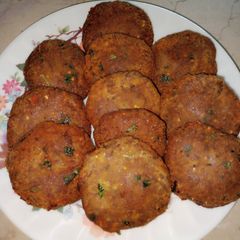 A picture of Shami kabab 😋.