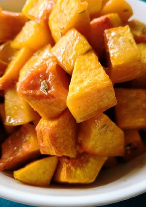 รูปของ Roasted​ Butternut​ Squash​ ฟักทองบัตเตอร์​นัทย่าง