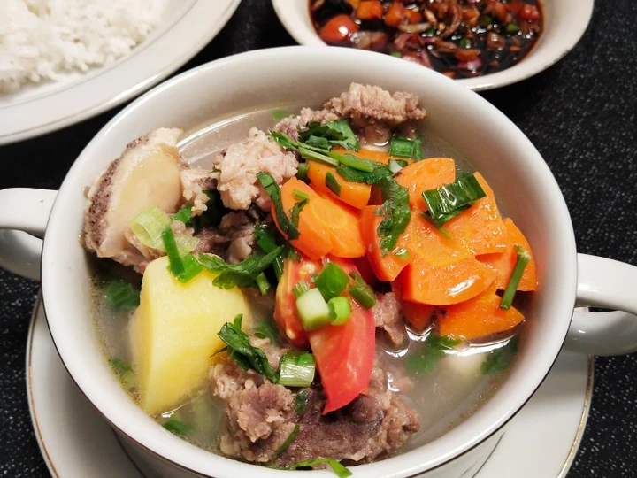 Langkah Mudah untuk Menyiapkan Resep Sop tulang sapi yang Menggugah Selera Anti Ribet, Lezat Sekali