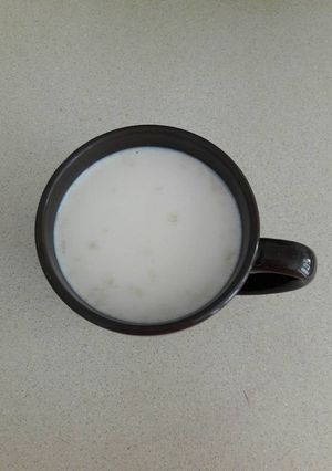 Una foto de Avena con leche