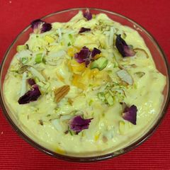Jaggery Mango Shrikhand A picture of Jaggery Mango Shrikhand.