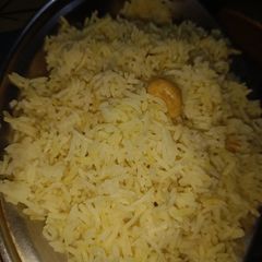 A picture of Kaju Pulao/Cashew Nut Rice.