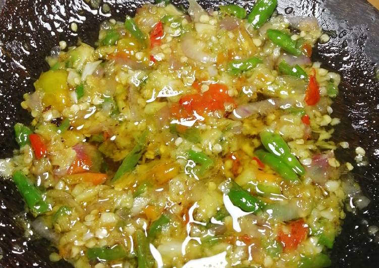 Resep Sambal korek yang Enak Banget