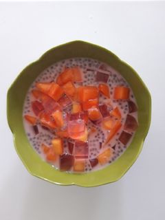 Foto resep Es buah simpel