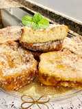 Brioche frito “sin gluten” (Fried brioche “gluten-free”)