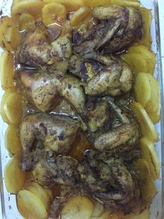 صورة لوصفة صينية دجاج بالبطاطس