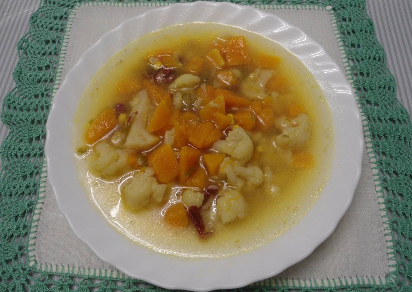 Sopa de verduras