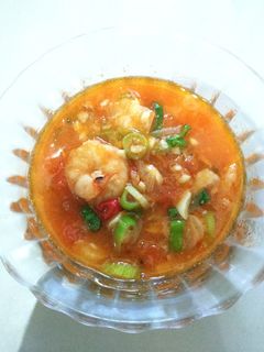 Foto resep Udang Saus Tomat