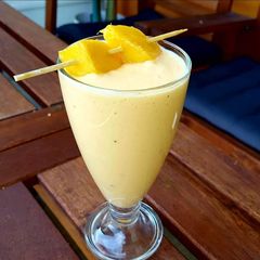 A picture of Mango lassi.