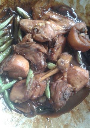 Foto resep Ayam buncis semur
