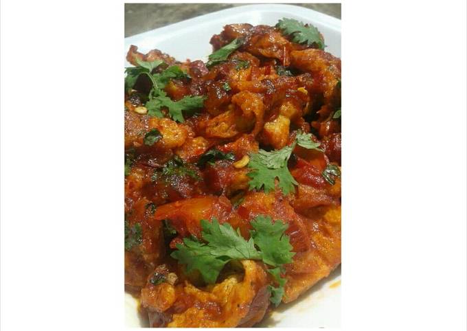 Fried egg omelette