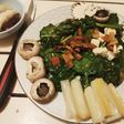 Belle salade d'épinards