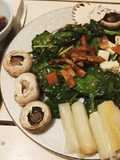 Belle salade d'épinards