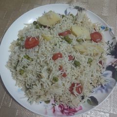 A picture of Vegetable Pulao.