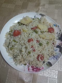 A picture of Vegetable Pulao.