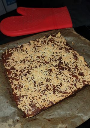 Foto resep Fudgy Cheese Brownies