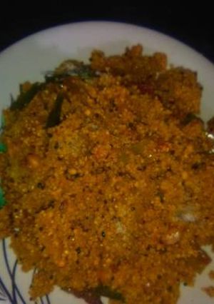 A picture of Sweet Corn Upma.