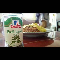 A picture of Corned Beef Egg Fried Rice.