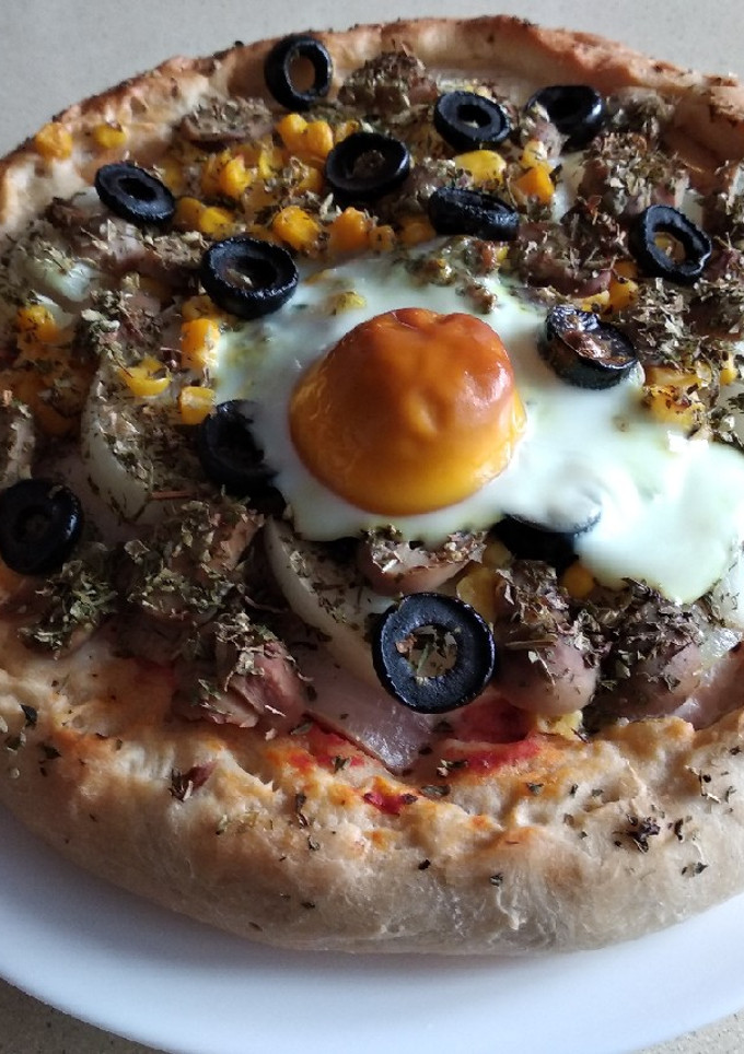 Una foto de Pizza de cebolla con especias
