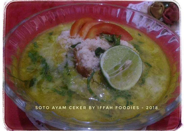 Resep Soto Ayam Ceker Anti Gagal