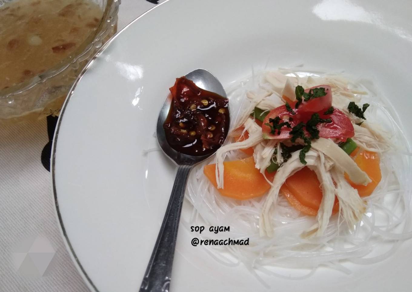 Sop Ayam Kuah Siram