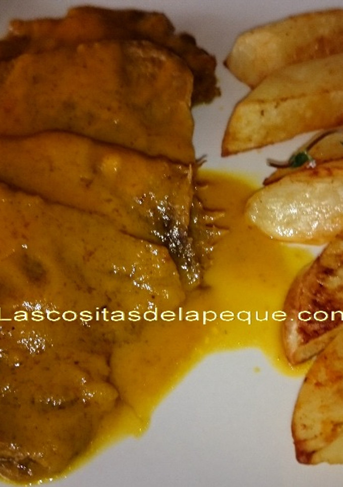 Una foto de Lengua en salsa de Martín Berasategui