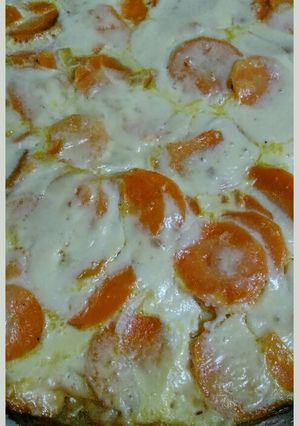 Una foto de Tortilla de zanahoria