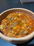 Guiso de Lentejas con Carne y Chorizo