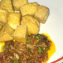 A picture of Awara(tofu).