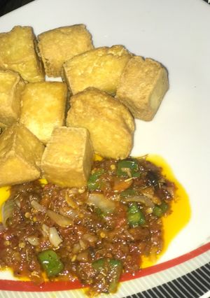 A picture of Awara(tofu).