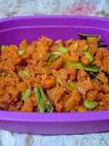 Sambel Goreng Kentang Pete Wortel + Krecek
