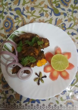 A picture of Dry chicken.
