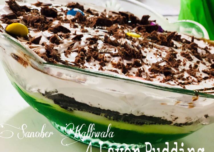 How to Make Ultimate 4 Layer Pudding