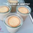Natillas con algarrobo