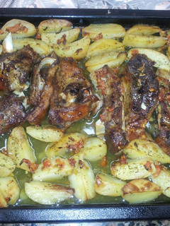 Una foto de Asado de cordero