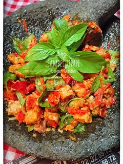 Foto resep Sambal tempe goreng kemangi