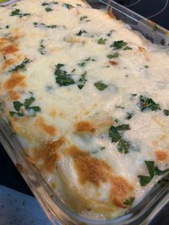 صورة لوصفة صينية البطاطس بالبشاميل