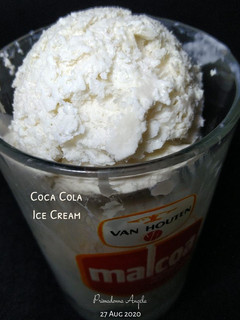 A picture of Coca-Cola Ice Cream (Only 2 Ingredients).