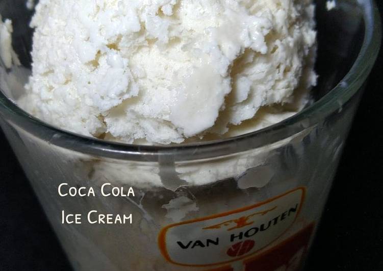 Recipe of Tasty Coca-Cola Ice Cream (Only 2 Ingredients)