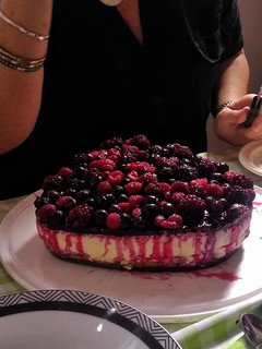 Una foto de Cheesecake de frutos rojos