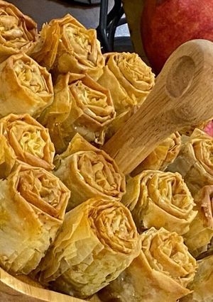 عکسی از دستور باقلوا