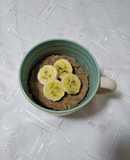 Mug cake vegano de banana 🍌 -pura fibra y saludable- :)